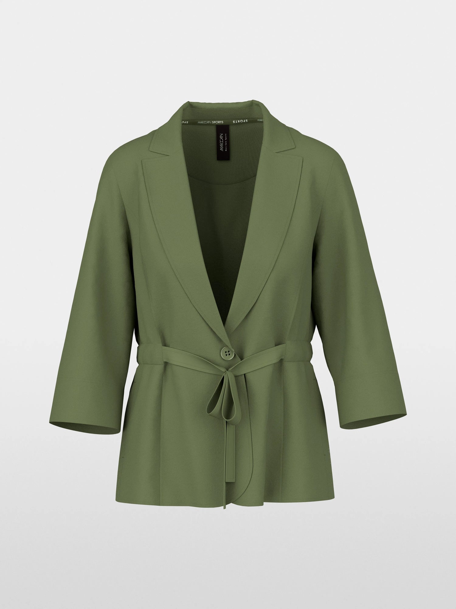 Marc Cain Olivine Women Blazer in Scuba Jersey SKU: AS 34.17 J58_574 Image 06