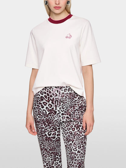 Marccain Off-White Women Classic T-Shirt SKU: AS 48.03 J54_110 Image 04
