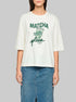 Marccain Off-White Women ÔRethink TogetherÕ Matcha Print Shirt SKU: AS 48.25 J37_110 Image 00