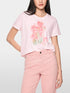Marc Cain Rosewater New Women Cotton T-Shirt with AppliquŽ SKU: AS 48.56 J62_202 Image 05