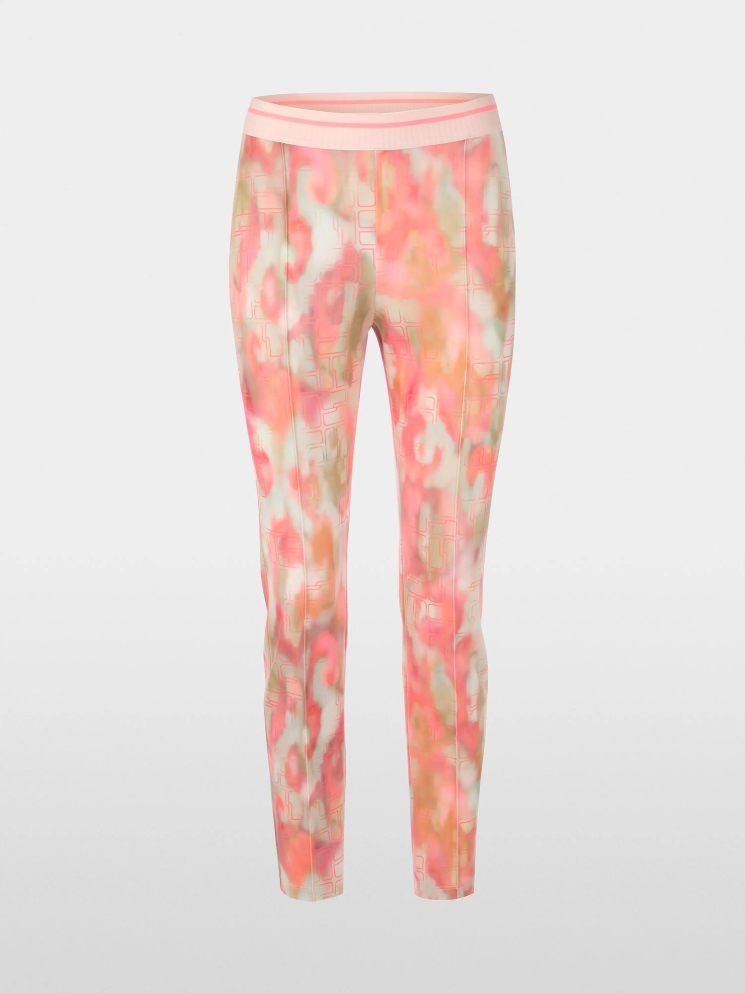 Marc Cain Candlelight Peach Women Scuba Jersey Leggings SKU: AS 81.27 J88_231 Image 07