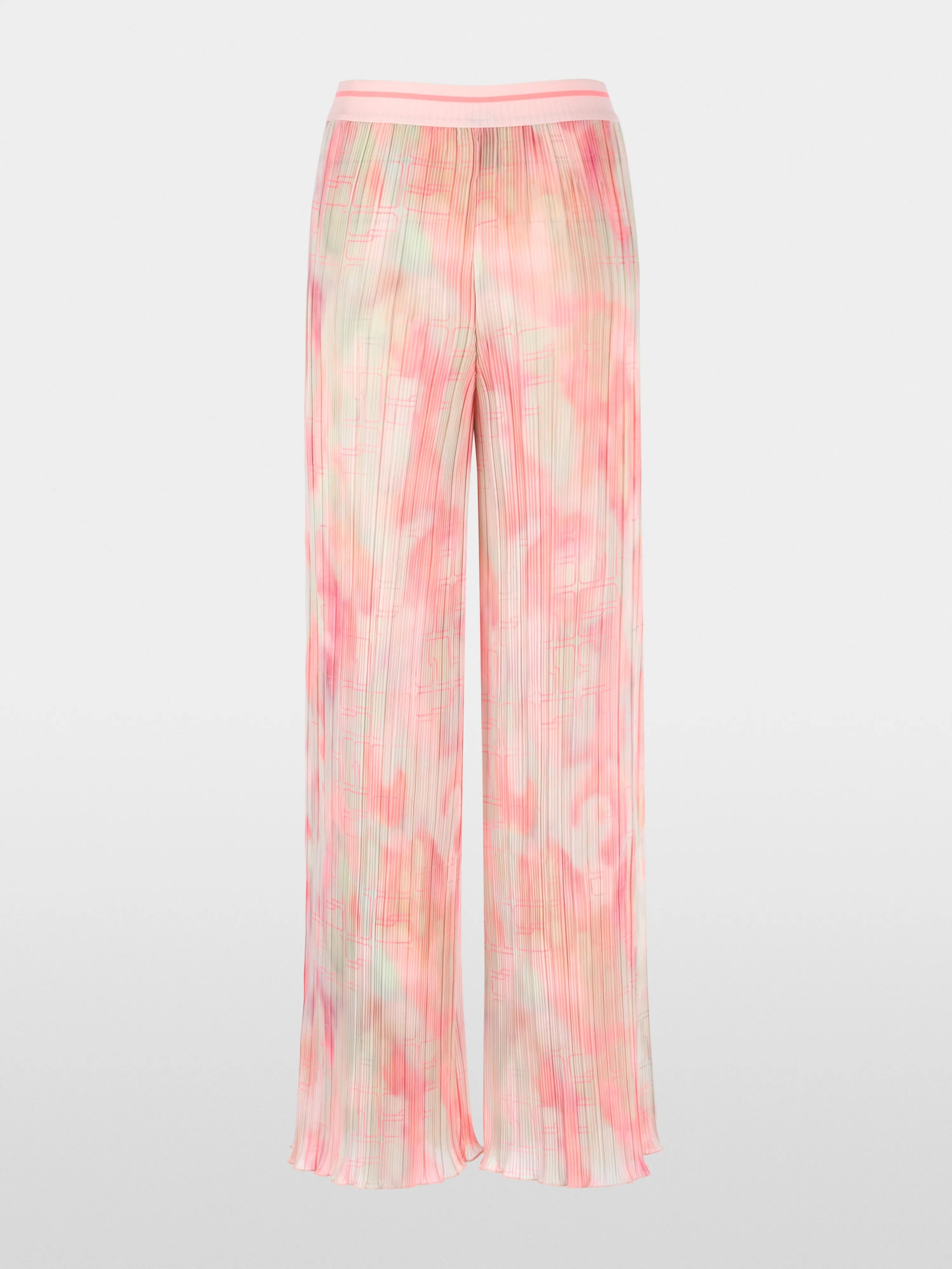 Marc Cain Candlelight Peach Women Pleated Trousers Wolin SKU: AS 81.47 W37_231 Image 07