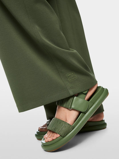 Marc Cain Olivine Women Welkom Wide-Cut Trousers SKU: AS 81.58 J58_574 Image 04