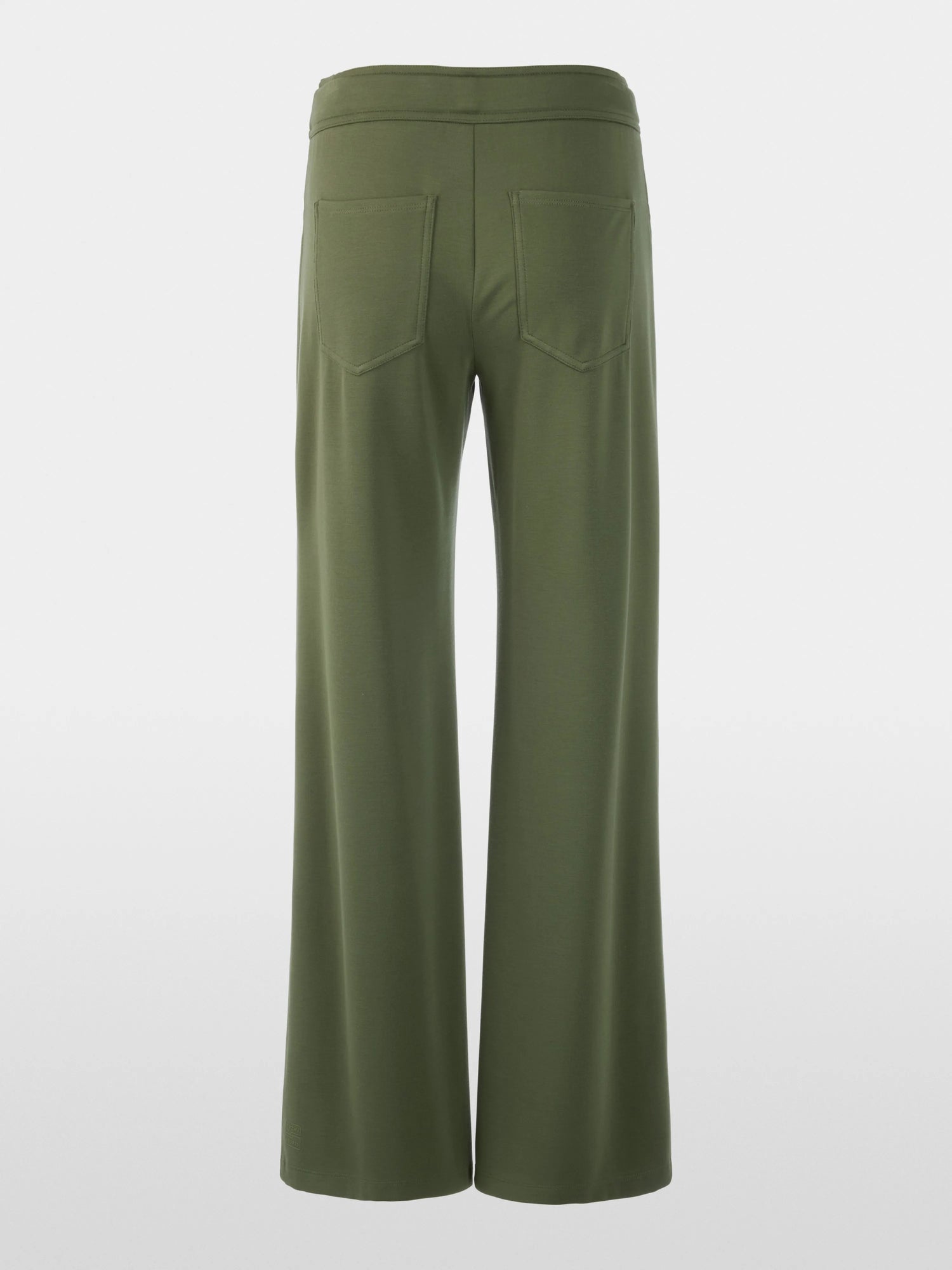 Marc Cain Olivine Women Welkom Wide-Cut Trousers SKU: AS 81.58 J58_574 Image 07