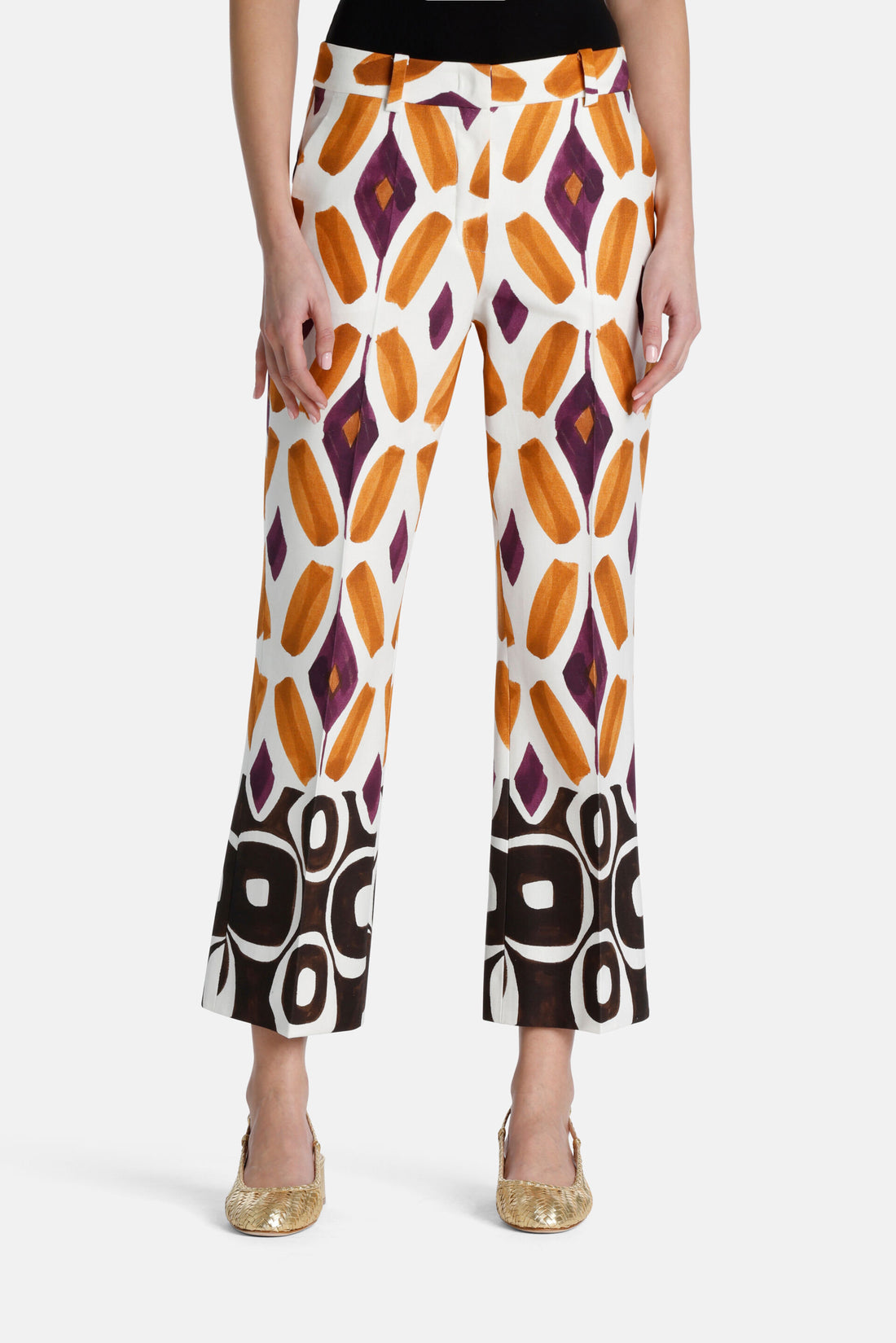 Luisa Spagnoli_Asterisco - Watercolour Print Pants_ASTERISCO_3803_01
