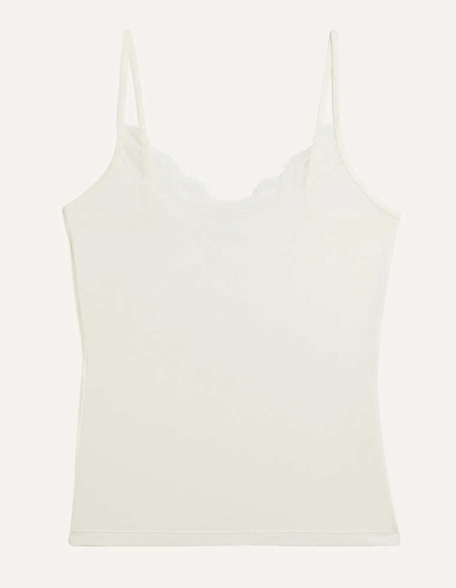 Thin Straps Tank Top - Basic with Modal &amp; Wool_ATOD173003_096_05