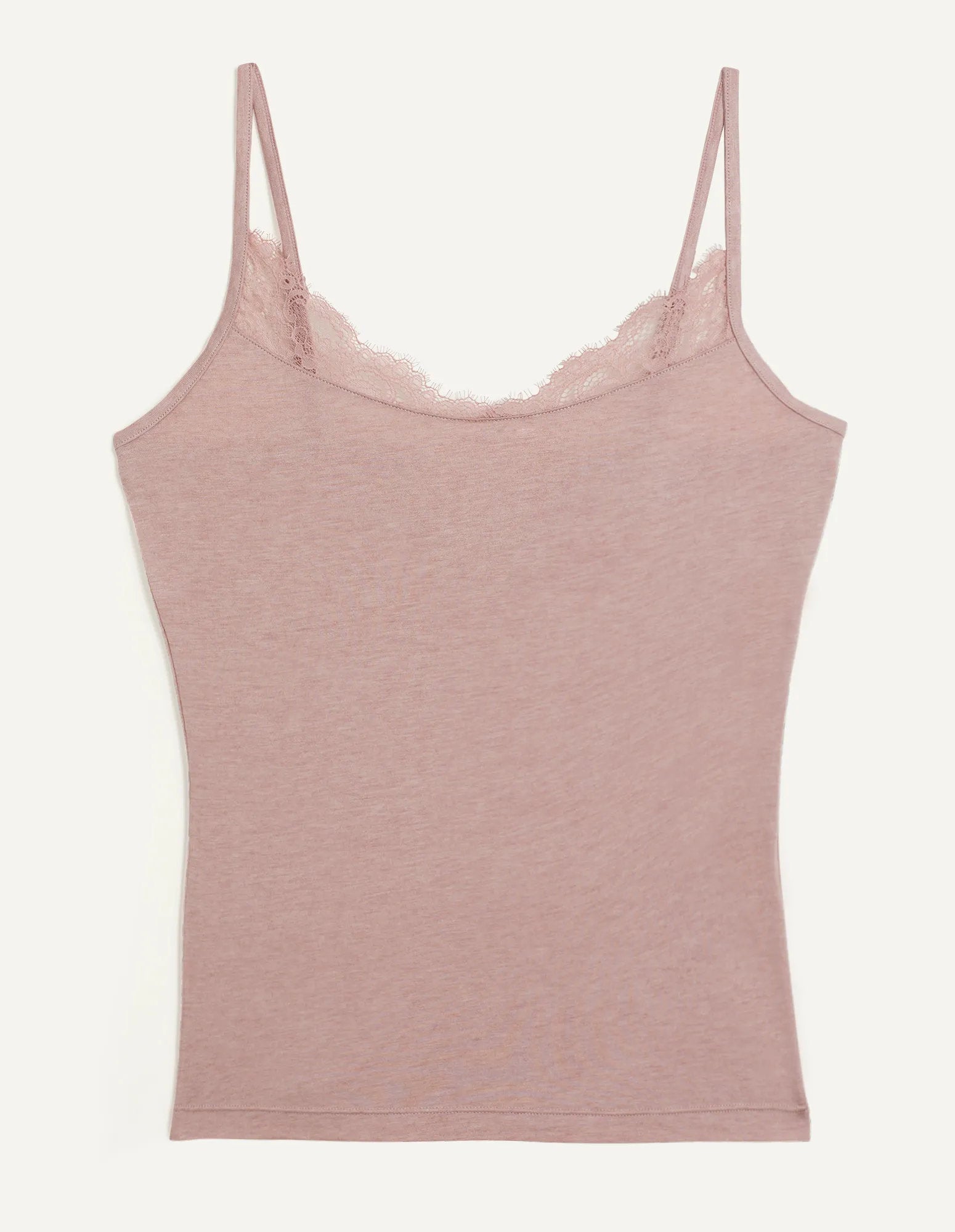 Thin Straps Tank Top - Basic with Modal &amp; Wool_ATOD173003_239_05