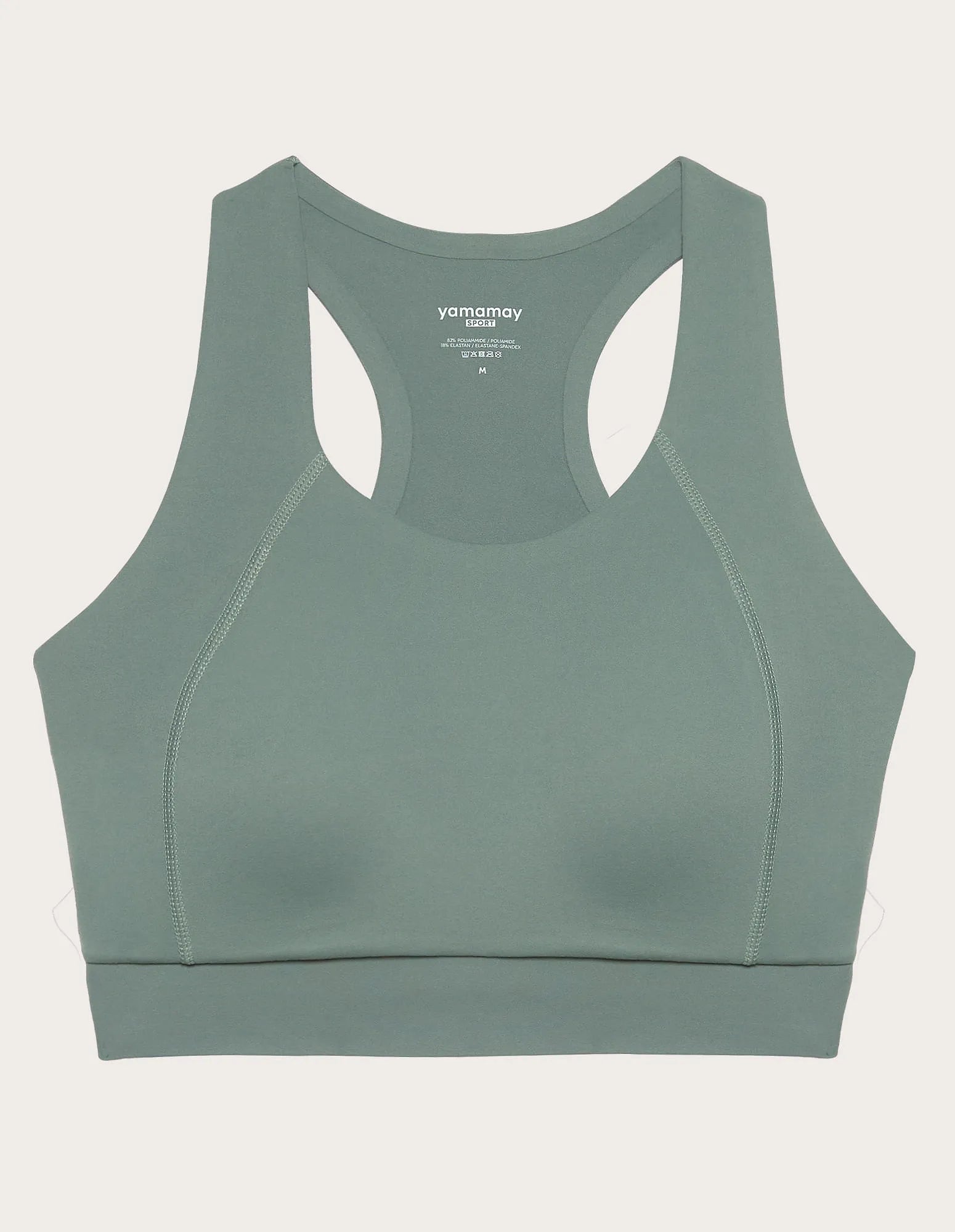 Yamamay_Sage Green_Top with Removable Cups Ð Fitness_ATOD181005_120_05