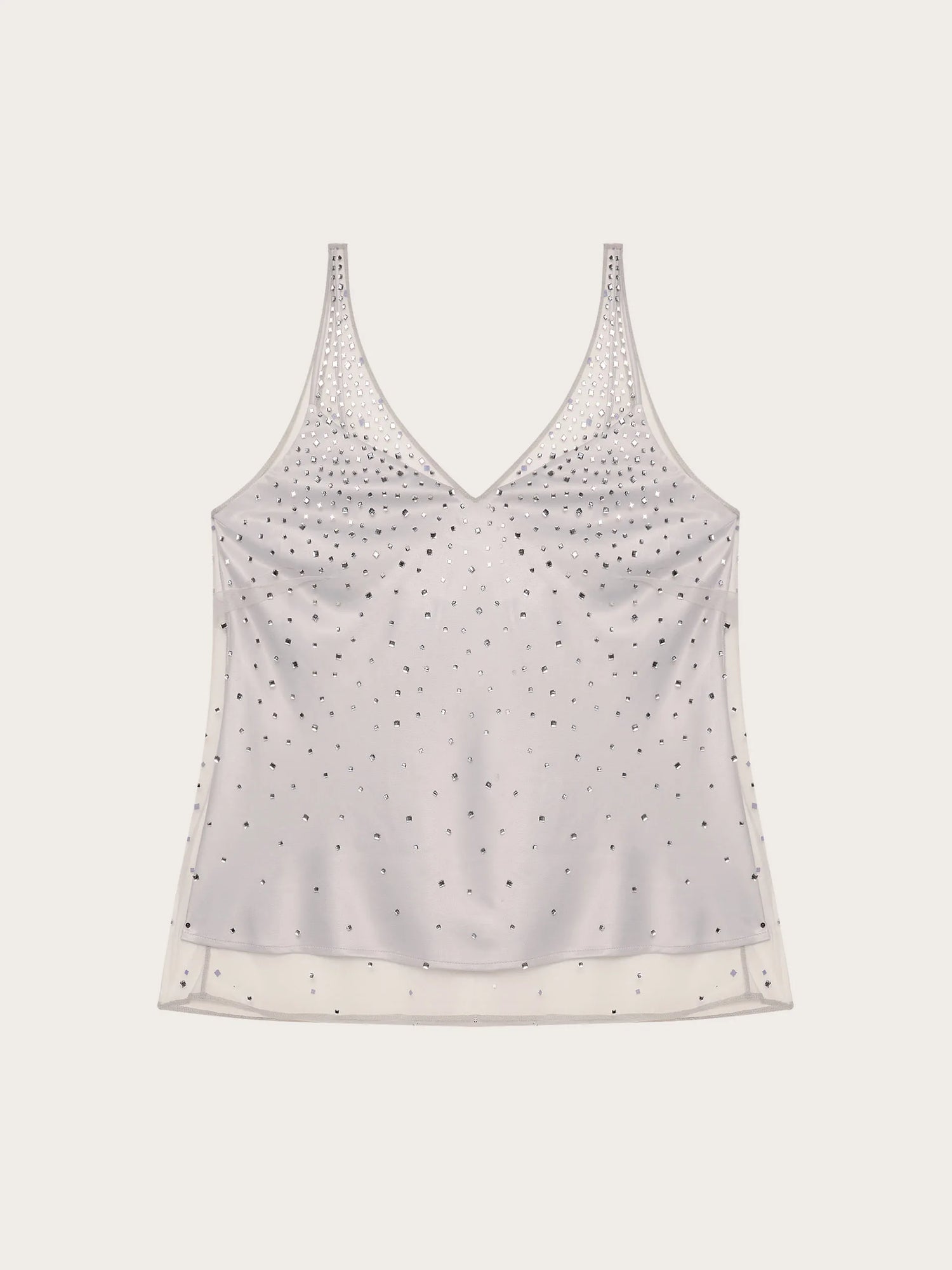 Yamamay_Light Grey_Party Tulle and Satin Overlapping Top with Rhinestones_ATOD184001_052_05