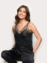 Yamamay_Black_Party Tulle and Satin Overlapping Top with Rhinestones_ATOD184001_072_01