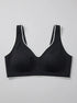 Yamamay_Black_Top with Removable Cups in Interlock Microfiber - Fitness_ATOD191004_072_00