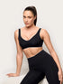 Yamamay_Black_Top with Removable Cups in Interlock Microfiber - Fitness_ATOD191004_072_01