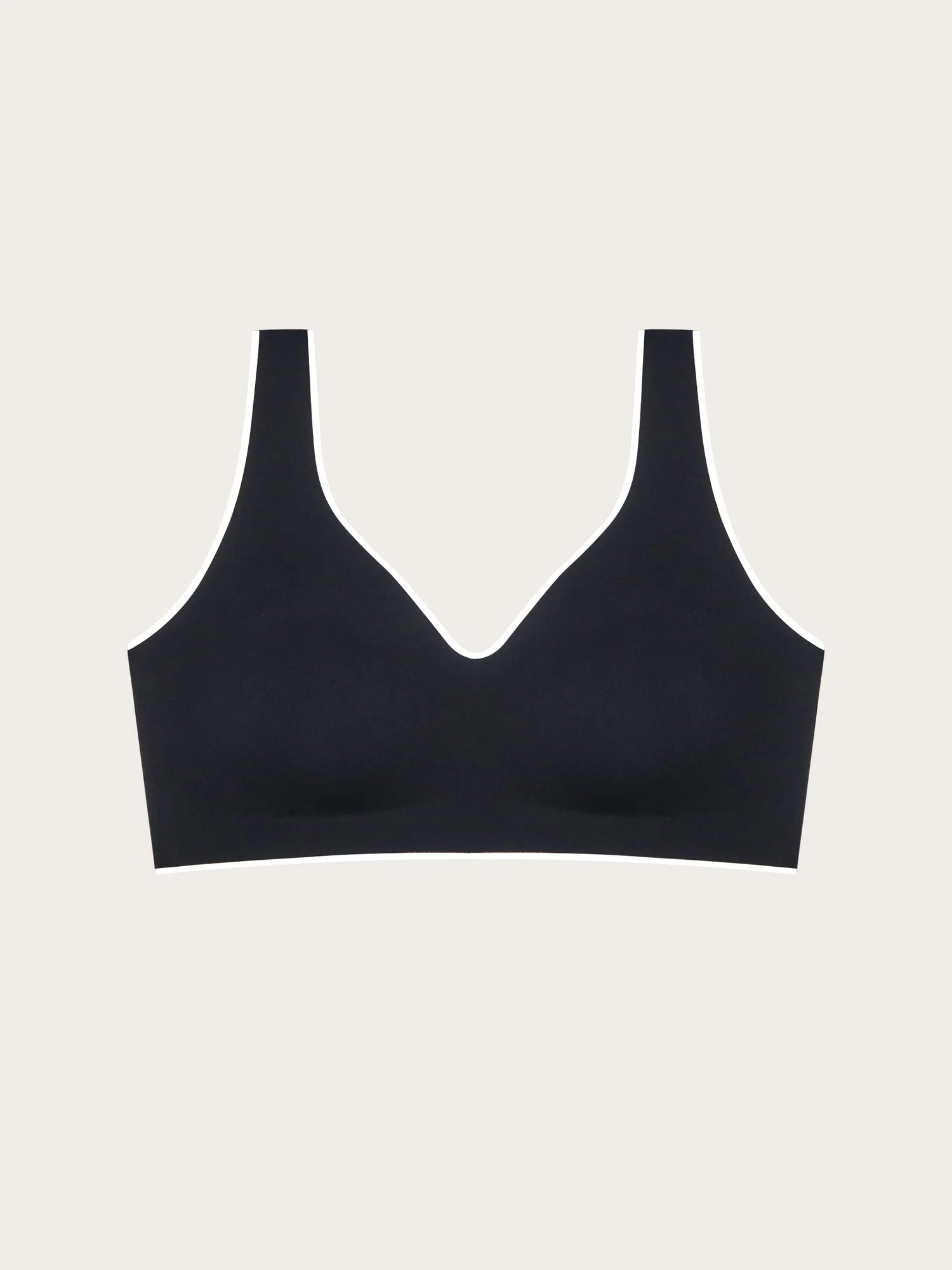 Yamamay_Black_Top with Removable Cups in Interlock Microfiber - Fitness_ATOD191004_072_05