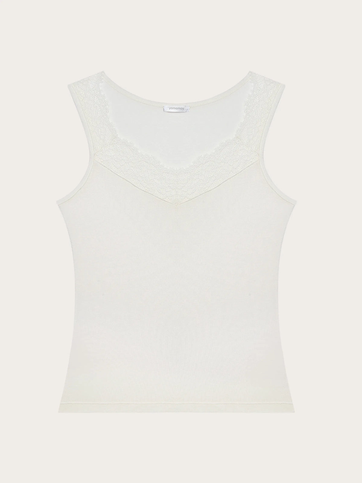 Yamamay CREAM Women Vest - Basic Modal &amp; Wool SKU: ATOD193002_035 Image 05