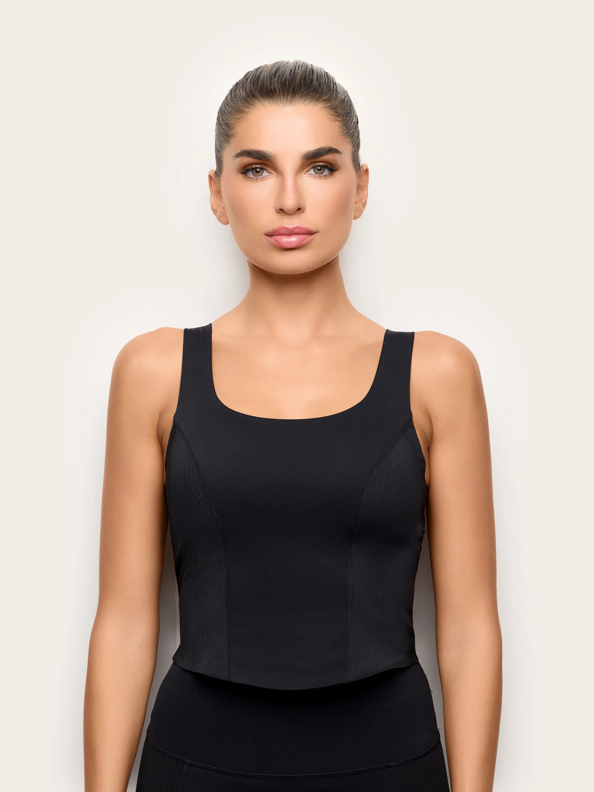 Yamamay BLACK Women Vest - Fitness SKU: ATOD193005_072 Image 02