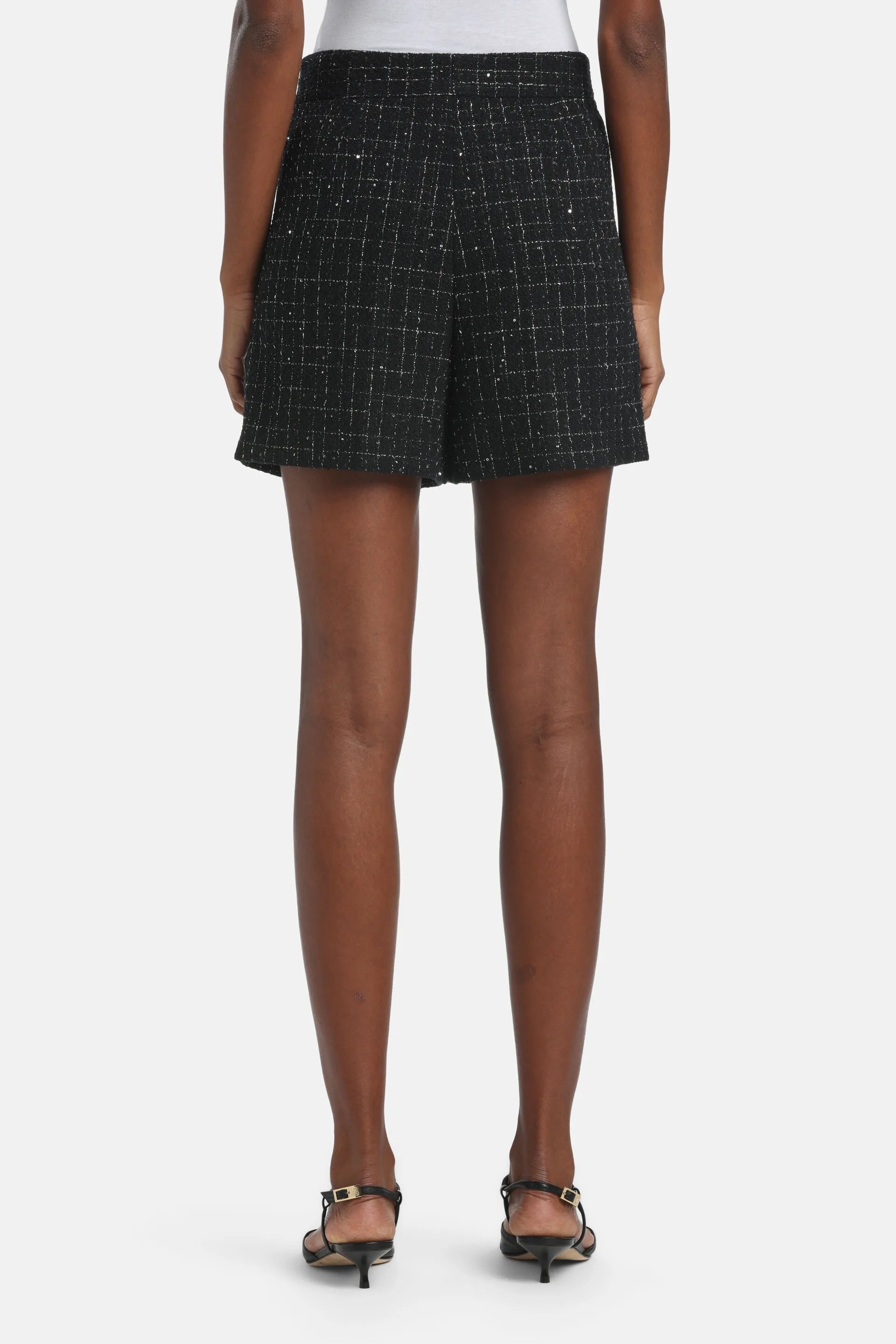 Luisa Spagnoli_Black_Atomica - Structured Cotton Shorts_ATOMICA_3062_03