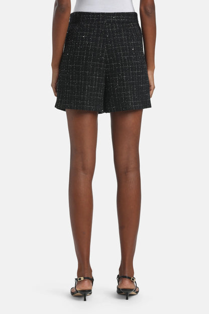 Luisa Spagnoli_Black_Atomica - Structured Cotton Shorts_ATOMICA_3062_03