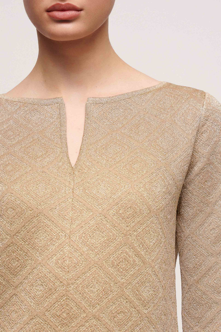 Luisa Spagnoli_Zelda - Lurex Tunic_AUREA A_0202_03