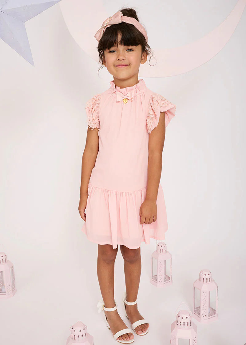 Ademara Dress Blush - BEVAVA