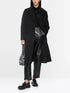 Marc Cain Black New Women Coat in New Wool with Cashmere SKU: BA 11.04 W11_900 Image 01