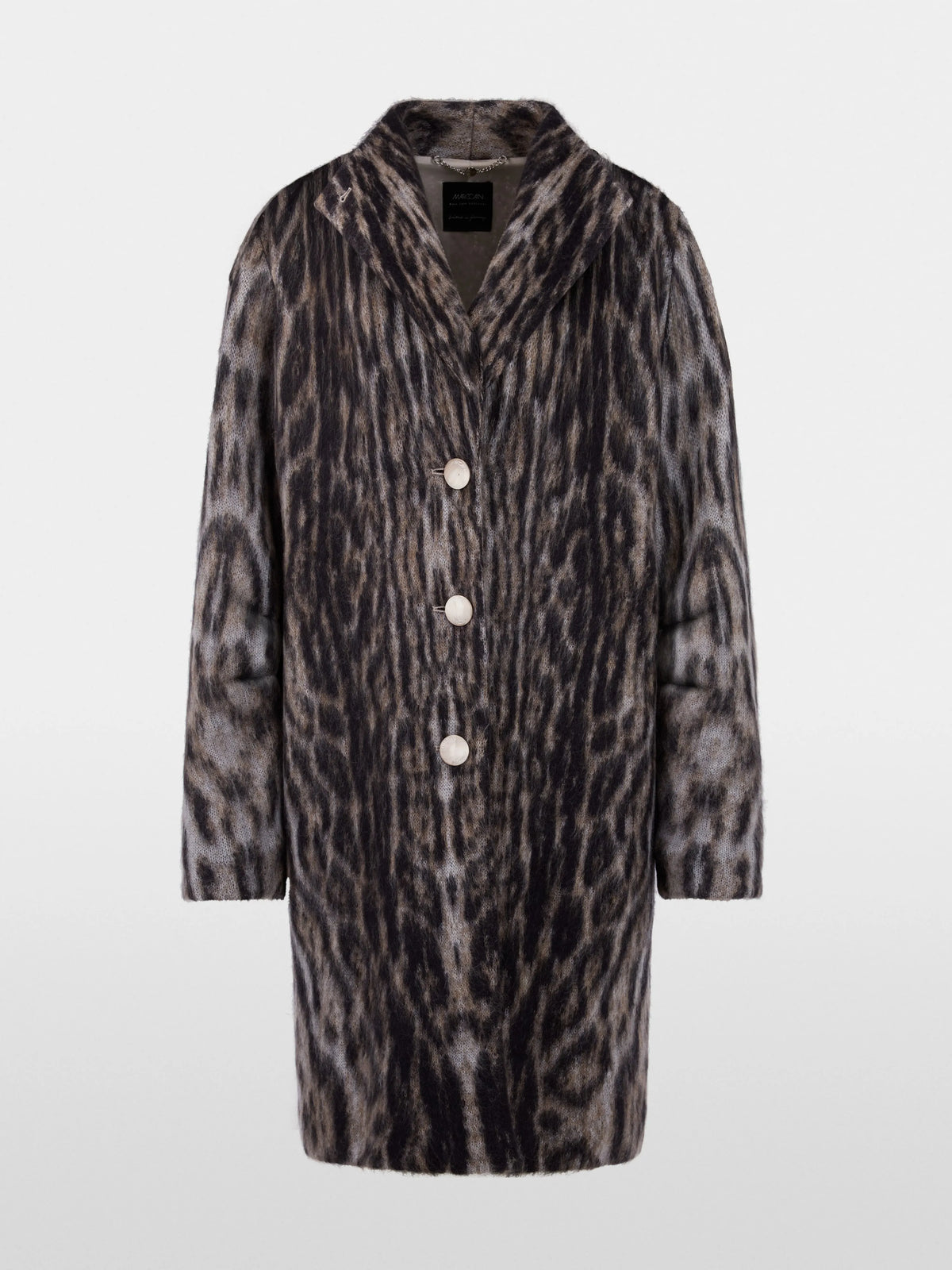 Marc Cain Etherea Women ÔKnitted in GermanyÕ Ozelot Coat SKU: BA 11.16 M43_648 Image 06