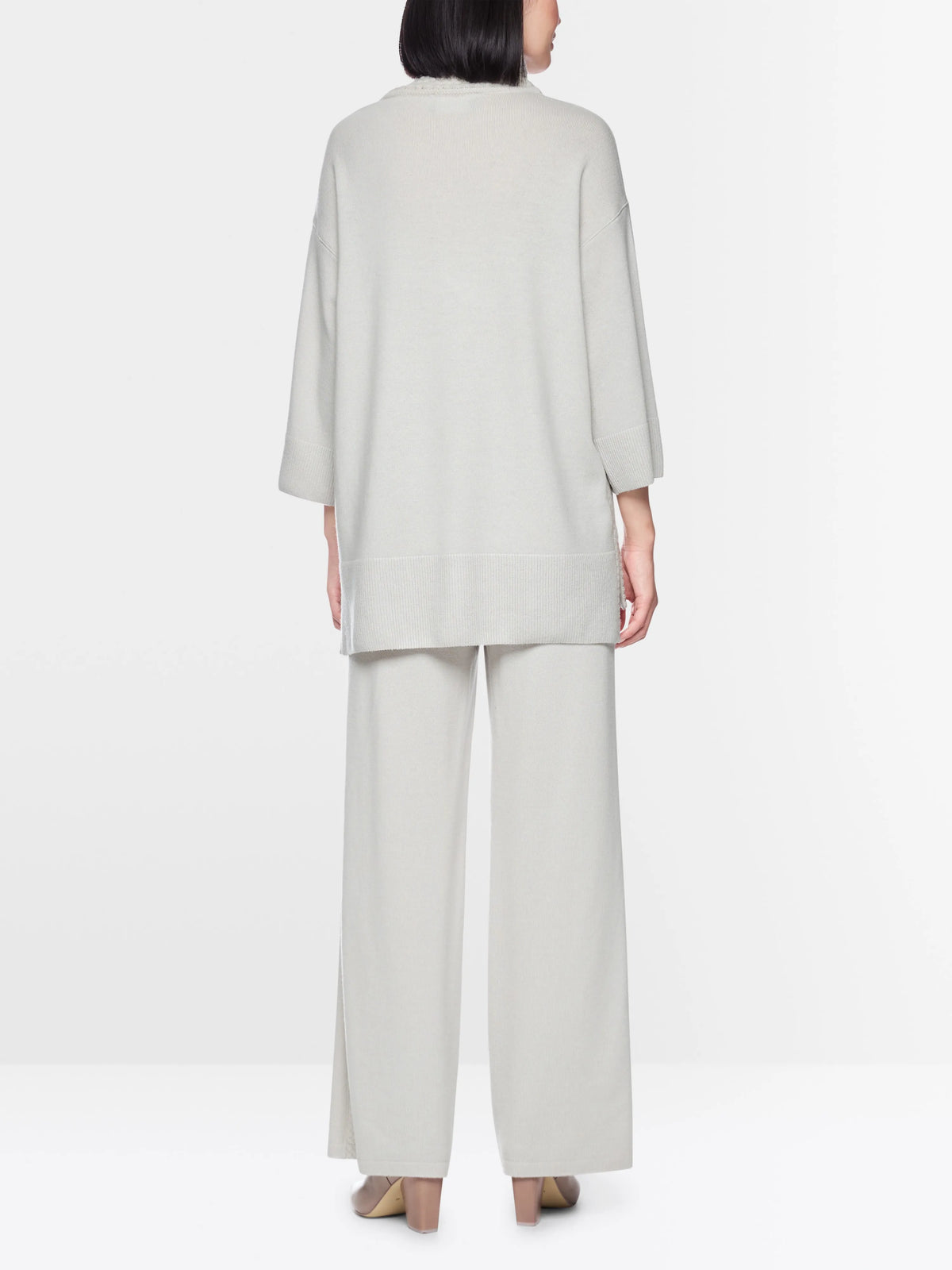 Marc Cain Nimbus Cloud Women ÔKnitted in GermanyÕ Turtle Neck Jumper SKU: BA 41.35 M42_802 Image 02
