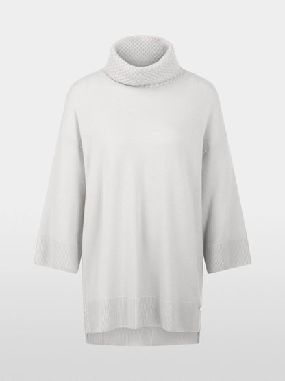 Marc Cain Nimbus Cloud Women ÔKnitted in GermanyÕ Turtle Neck Jumper SKU: BA 41.35 M42_802 Image 07