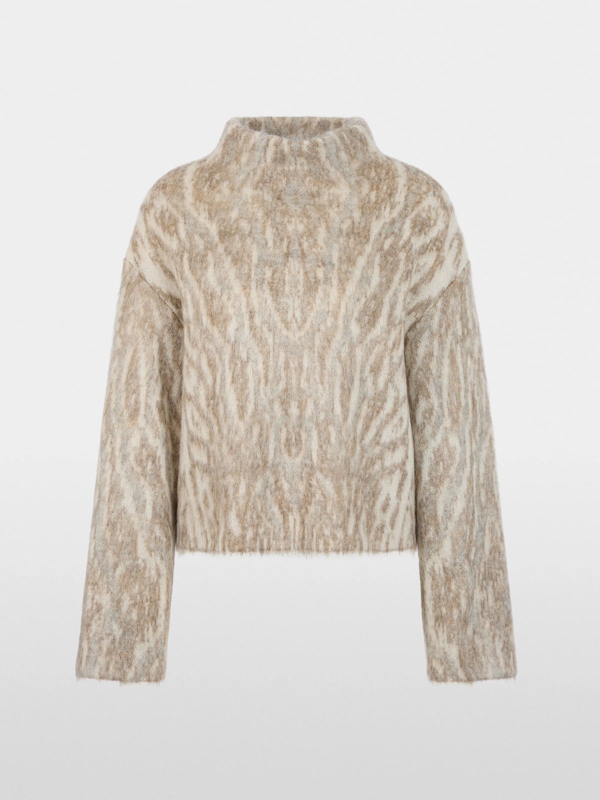 Marc Cain Nimbus Cloud Women ÔKnitted in GermanyÕ Ocelot Jumper SKU: BA 41.36 M43_802 Image 06