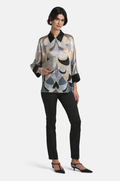 Luisa Spagnoli_Multi-Color_Baldanza - Silk Satin Shirt_BALDANZA_3120_05