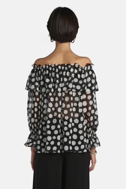 Luisa Spagnoli_0_Balera - Off-Shoulder Blouse_BALERA_3155_02