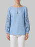 Luisa Spagnoli Pervinca Women Bardi - Embroidered Blouse SKU: BARDI_2619 Image 00