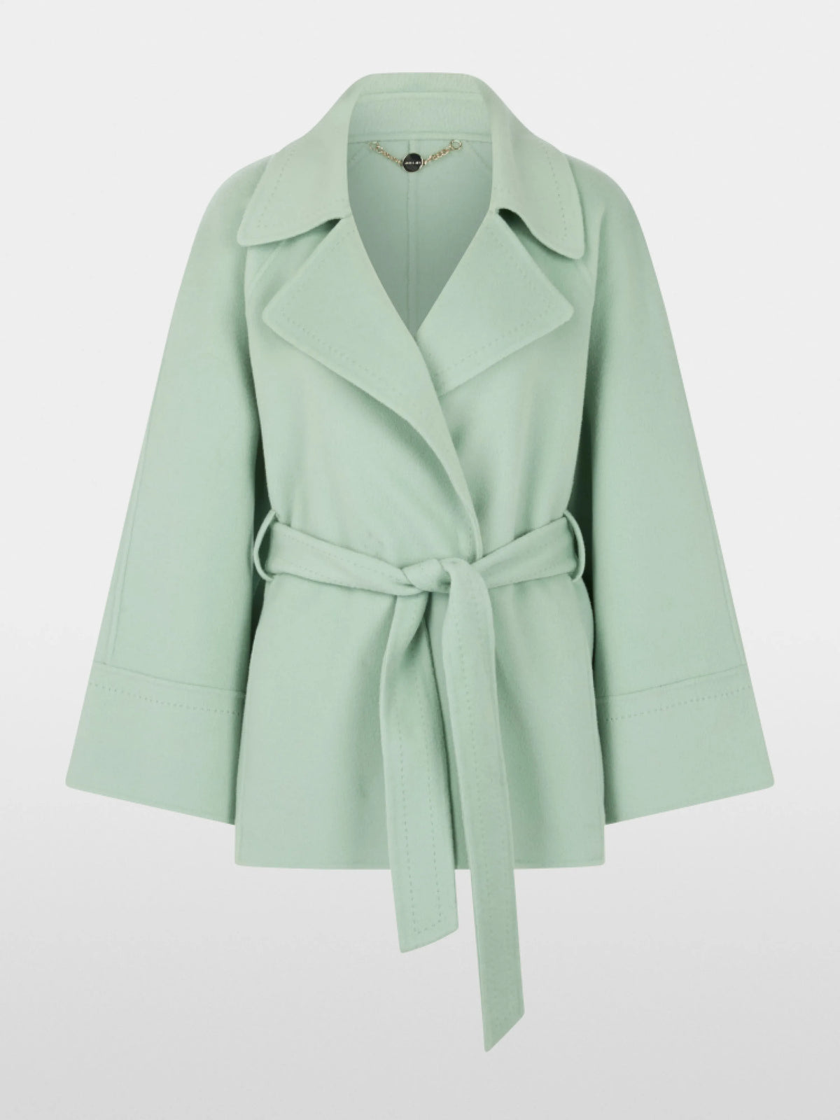 Marc Cain Silt Green Women Short Wool Coat SKU: BC 12.04 W33_505 Image 06