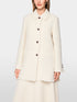 Marc Cain Off-White Women BouclŽ Jacket with Fringing SKU: BC 31.22 W04_110 Image 06