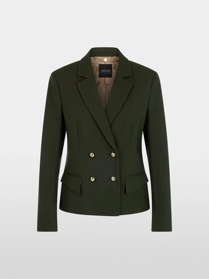 Marc Cain Forest Night New Women Fitted Double-Breasted Blazer SKU: BC 34.29 W29_599 Image 08