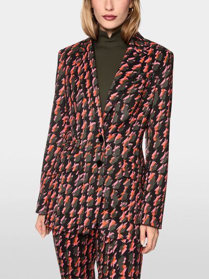 Marc Cain Tigerlily Women Fitted Scuba Jersey Blazer SKU: BC 34.31 J04_484 Image 05