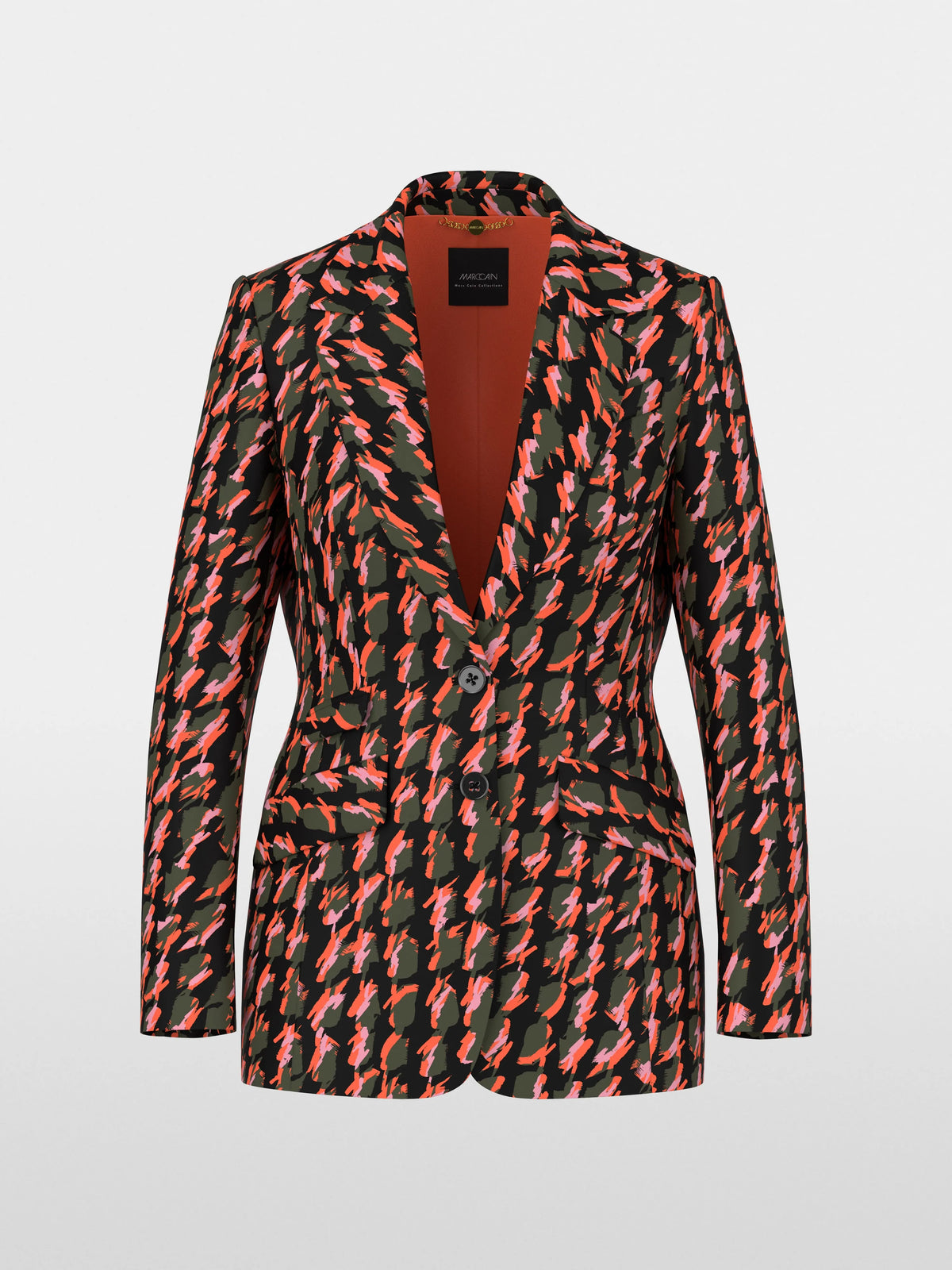 Marc Cain Tigerlily Women Fitted Scuba Jersey Blazer SKU: BC 34.31 J04_484 Image 06