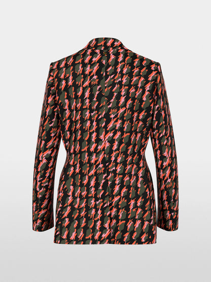 Marc Cain Tigerlily Women Fitted Scuba Jersey Blazer SKU: BC 34.31 J04_484 Image 07