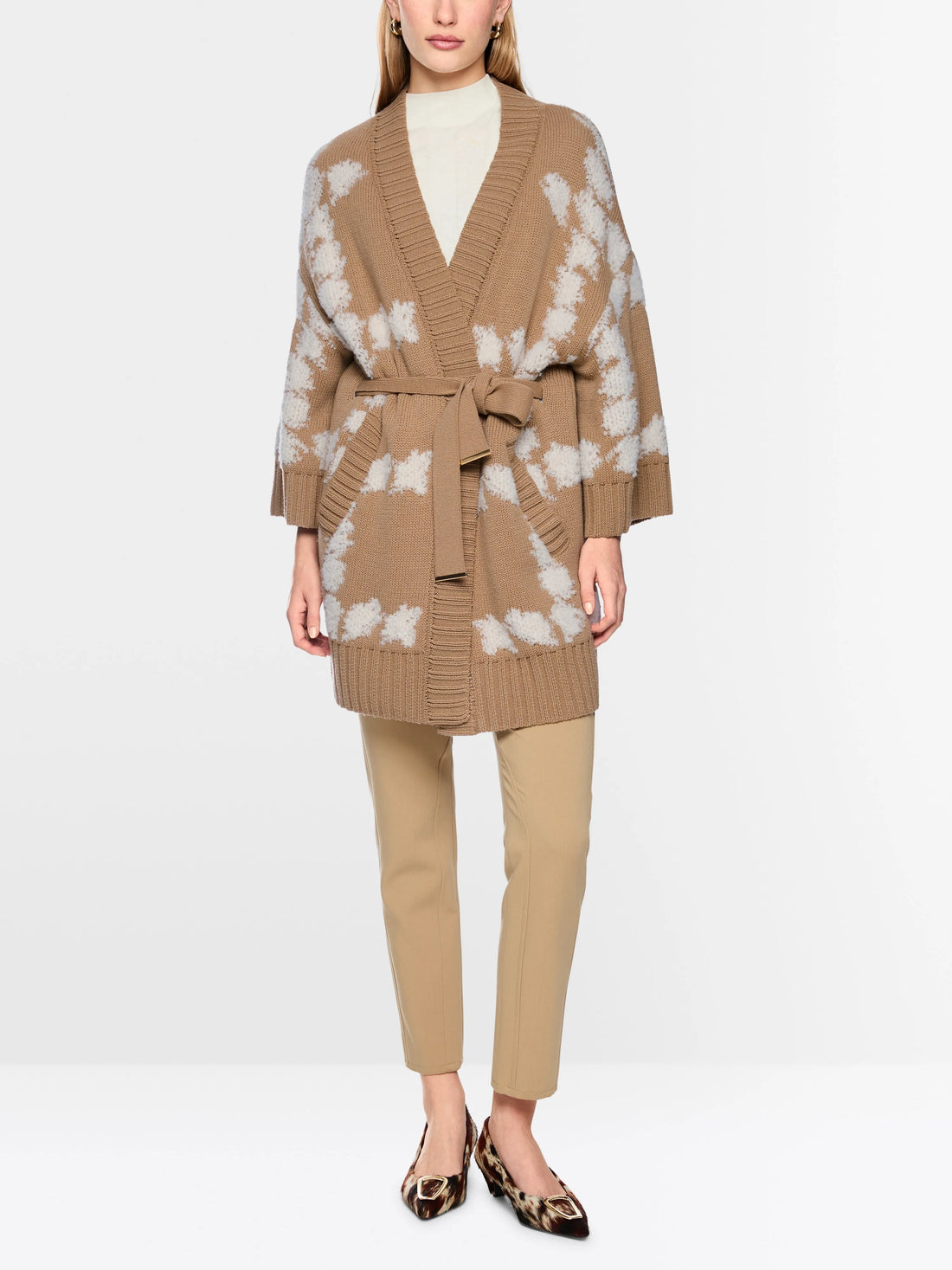 Marc Cain Tannin Women ÔKnitted in GermanyÕ Long Cardigan SKU: BC 39.21 M26_620 Image 01
