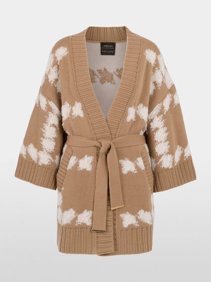 Marc Cain Tannin Women ÔKnitted in GermanyÕ Long Cardigan SKU: BC 39.21 M26_620 Image 06