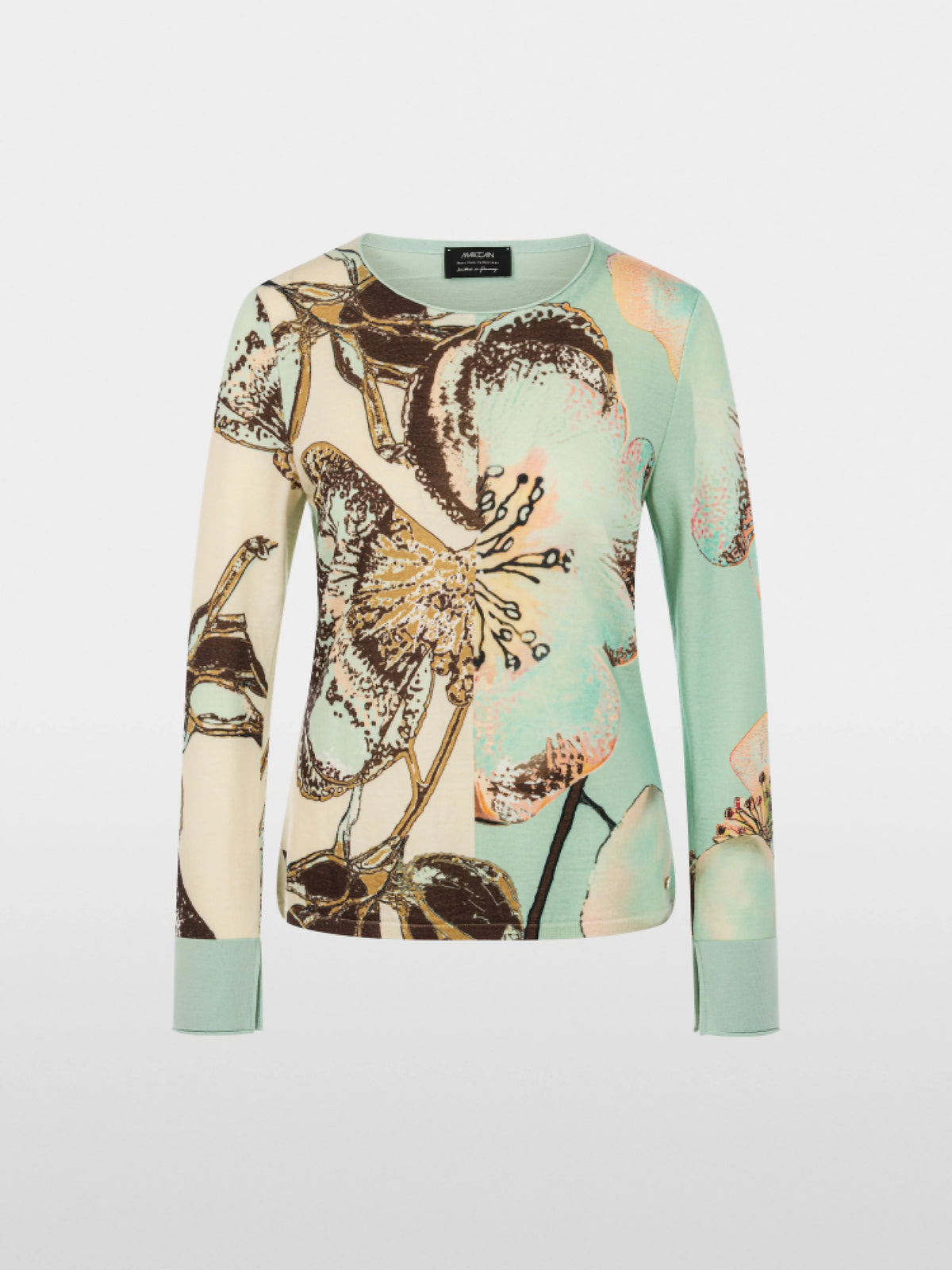 Marc Cain Lamb`S Wool Women ÒKnitted in GermanyÓ Printed Jumper SKU: BC 41.08 M25_126 Image 06