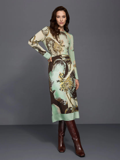 Marc Cain Lamb`S Wool Women ÒKnitted in GermanyÓ Printed Jumper SKU: BC 41.08 M25_126 Image 07