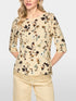 Marc Cain Lamb`S Wool Women Floral Shirt with Lace Trim SKU: BC 48.31 J47_126 Image 05