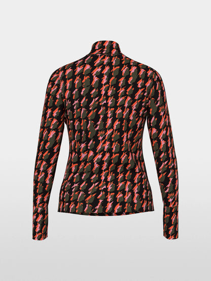 Marc Cain Tigerlily Women Shirt with Abstract Houndstooth Pattern SKU: BC 48.62 J13_484 Image 07