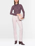 Marc Cain Winetasting Women Long-Sleeved Shirt with Polka Dot Print SKU: BC 48.76 J26_296 Image 01