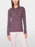Marc Cain Winetasting Women Long-Sleeved Shirt with Polka Dot Print SKU: BC 48.76 J26_296 Image 05