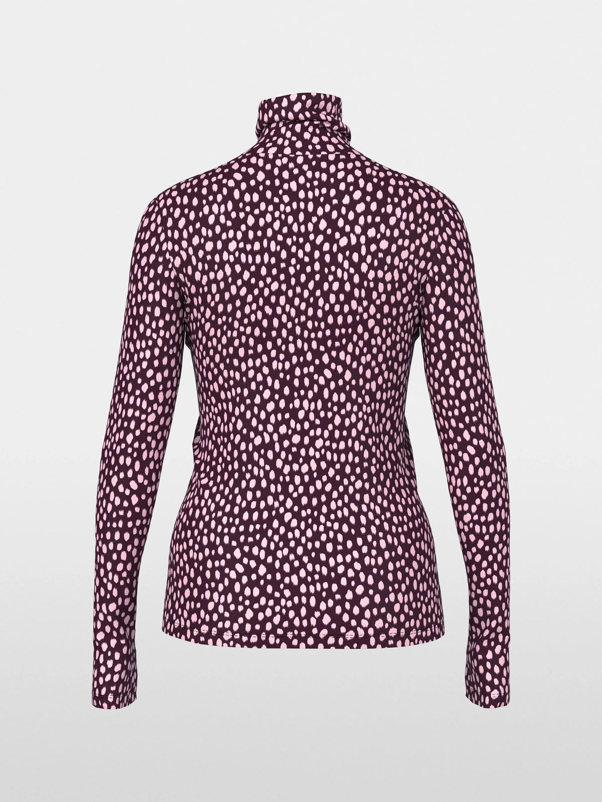 Marc Cain Winetasting Women Long-Sleeved Shirt with Polka Dot Print SKU: BC 48.76 J26_296 Image 07