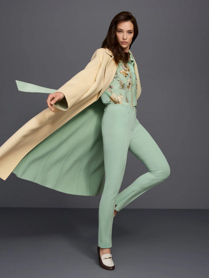 Marc Cain Silt Green Women Shirt Blouse in Blend of Materials SKU: BC 55.04 J43_505 Image 07