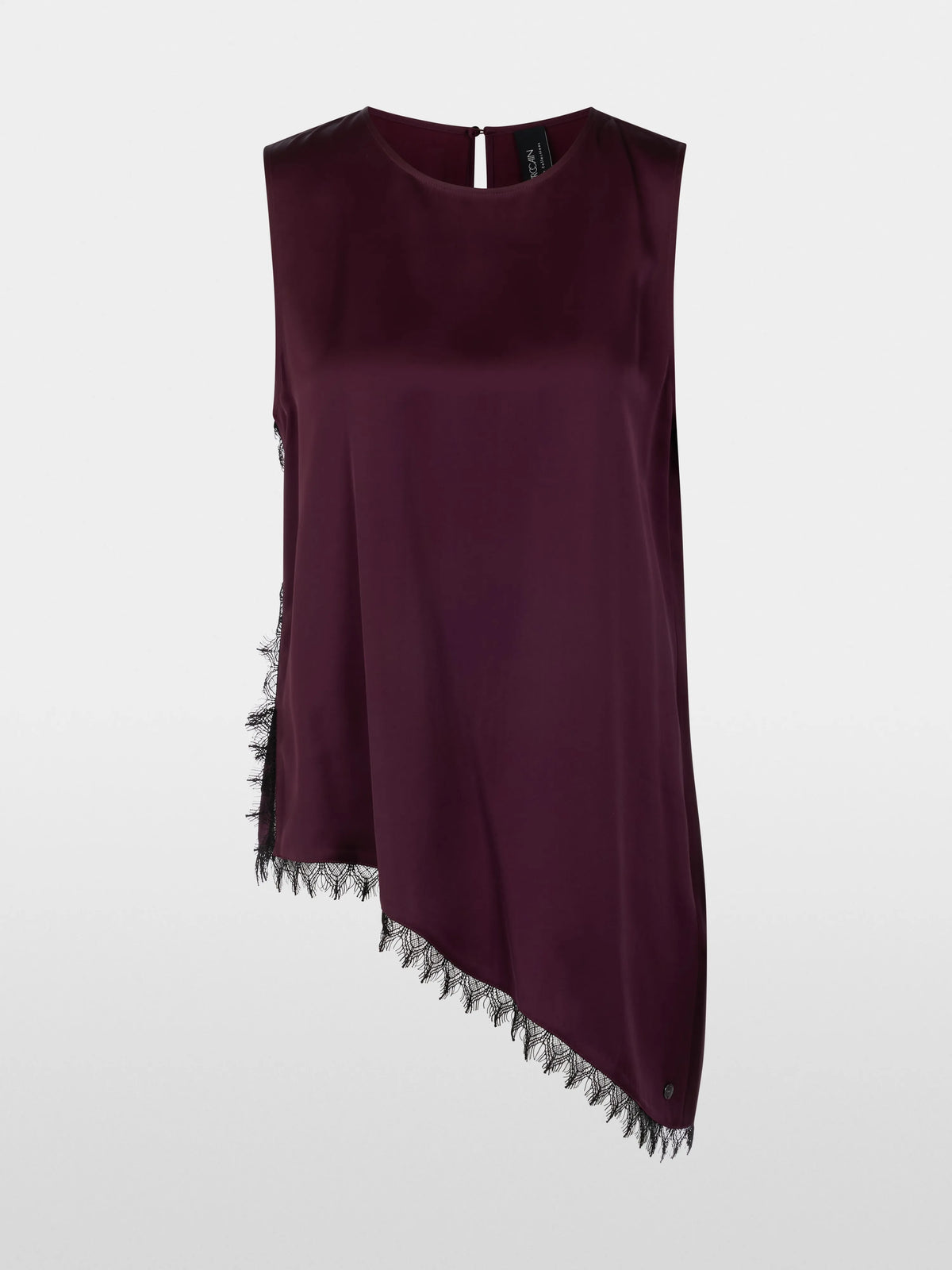 Marc Cain Winetasting Women Asymmetrical Top SKU: BC 61.08 W25_296 Image 06