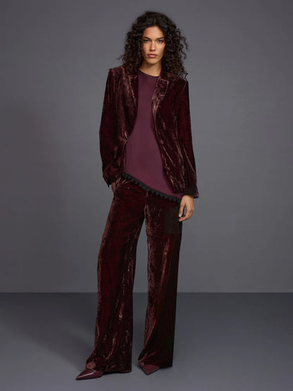 Marc Cain Winetasting Women Asymmetrical Top SKU: BC 61.08 W25_296 Image 07