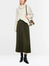 Marc Cain Forest Night New Women Boiled Wool Midi Skirt SKU: BC 71.21 W73_599 Image 01
